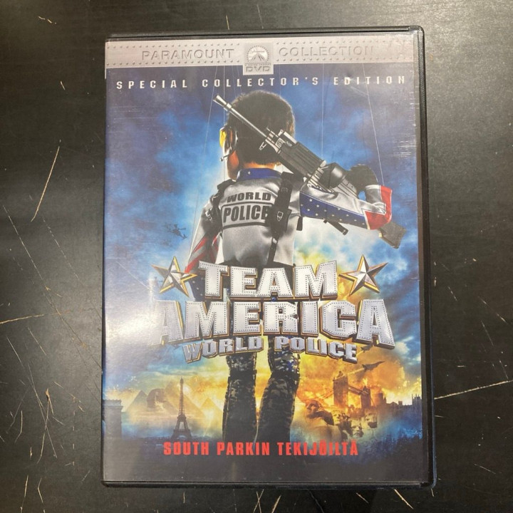 Team America - Maailman poliisi (collector's edition) DVD (VG+/M-) -komedia-